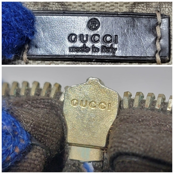 Authentic Gucci GG Supreme Joy Tote Canvas & Leather Bag - Picture 11 of 14